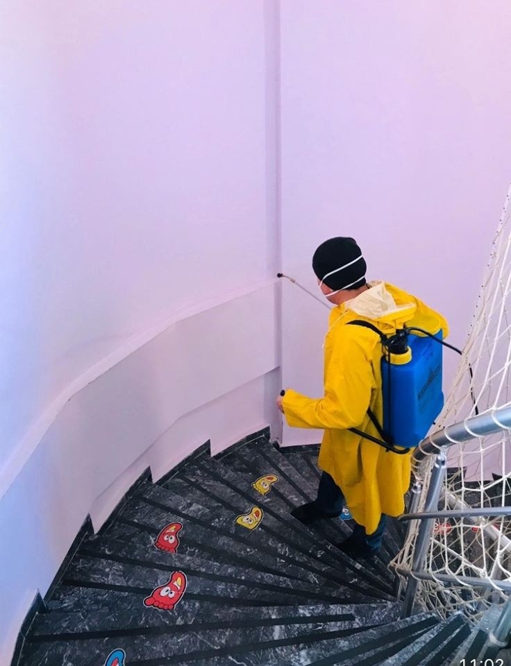 Ayvacık’ta Okullar İlaçlanıyor