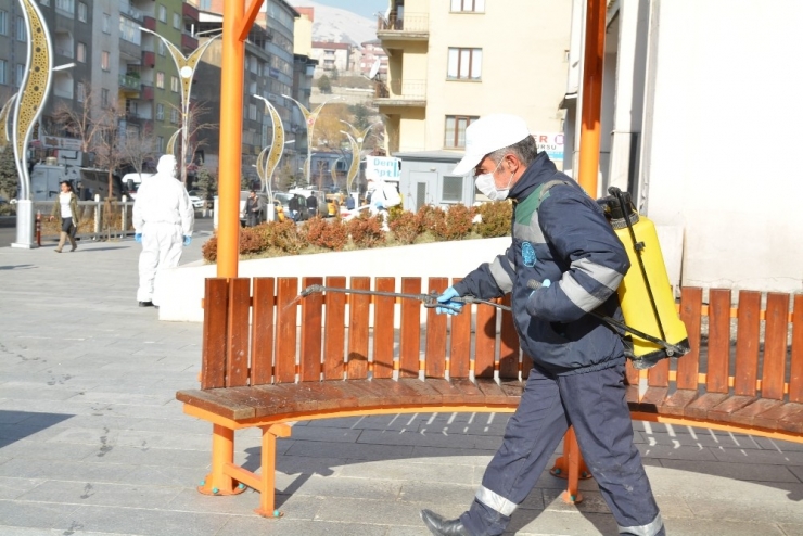 Hakkari’de Korona Virüs Tedbiri