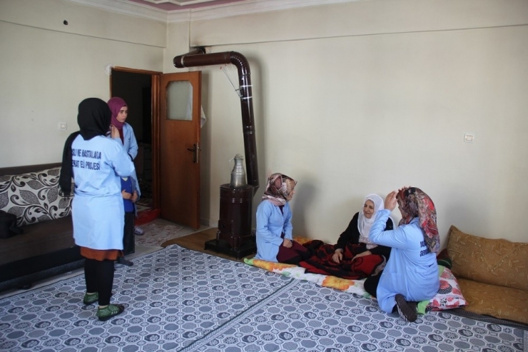 Kulp’ta Hasta Ve Yaşlılara Şefkat Eli Projesi