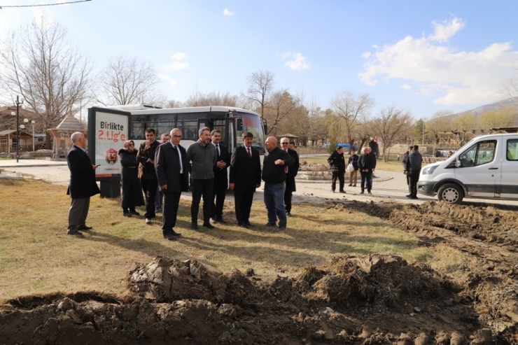 Ekşisu Mesire Alanında Çalışma Devam Ediyor