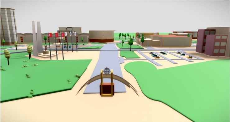 Esogü Meşelik Kampüsü Şimdi Üç Boyutlu