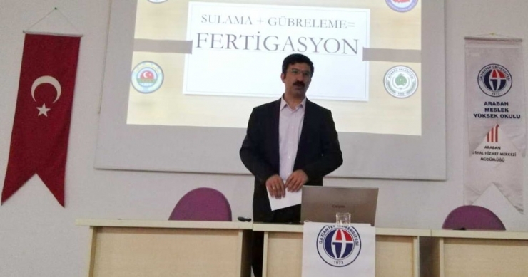 Araban Myo’dan Çiftçi Eğitimi Semineri