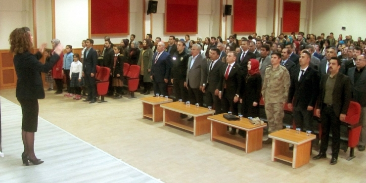 Araban’da İstiklal Marşının Kabulü Programı Düzenlendi