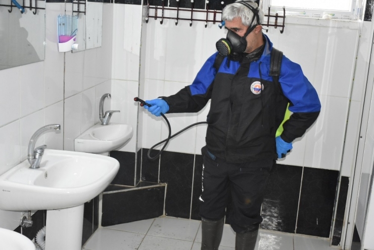 Gemlik Belediyesinden Virüs Tedbiri