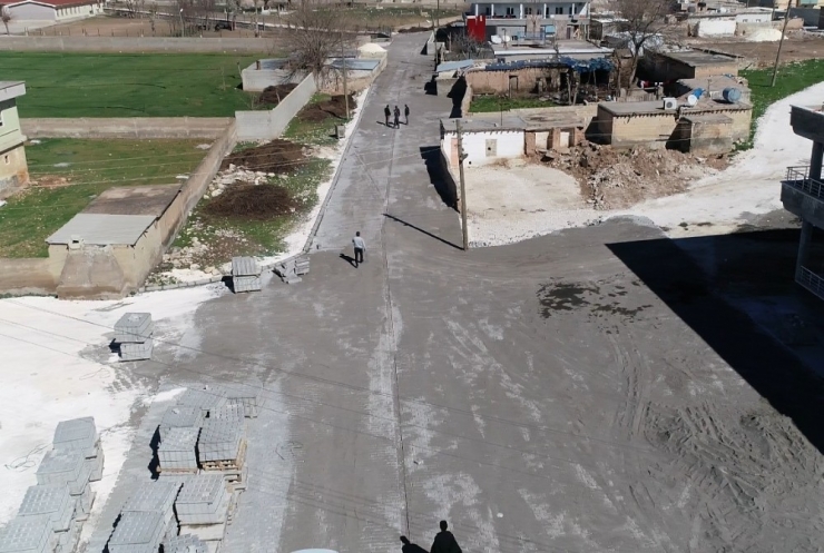 Haliliye Kırsalında Yol Yapım Çalışmaları