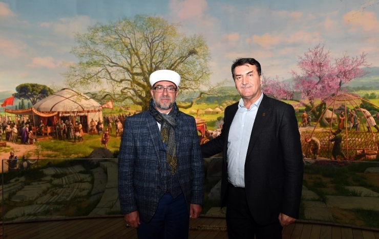 İskeçe Müftüsü Ahmet Mete’den Fetih Müzesi’ne Ziyaret