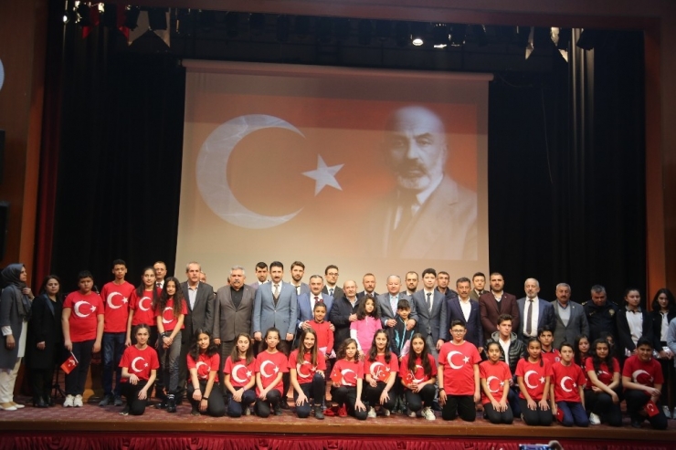 İstiklal Marşı’nın Kabulünün 99. Yıl Dönümü Develi’de Kutlandı