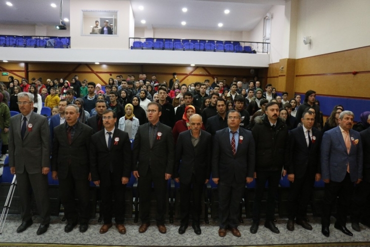 İstiklal Marşı’nın Kabulünün 99’uncu Yıl Dönümü Kutlandı