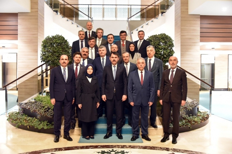 Konya Protokolü Bakanlarla Konya Yatırımlarını Konuştu