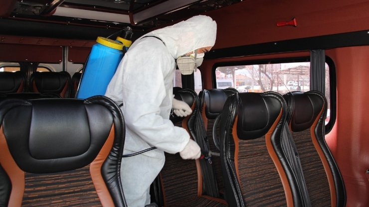 Kula’da Eğitimde Hijyen Çalışmaları Başlatıldı