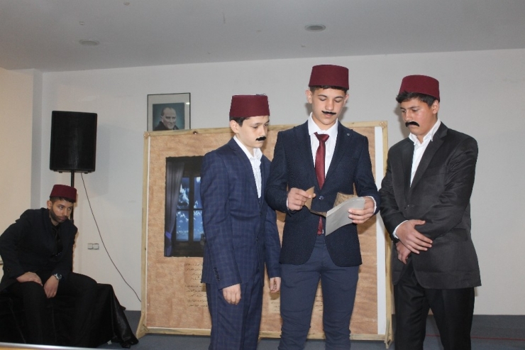 Manyas’ta İstiklal Marşının Kabulü Törenle Anıldı