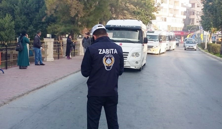 Tarsus’ta Toplu Taşıma Araçları Denetleniyor