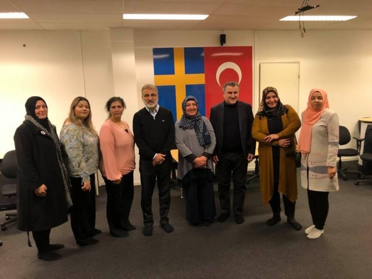 Osman Aşkın Bak Ve Taner Yıldız Stockholm’de Gurbetçilerle Buluştu
