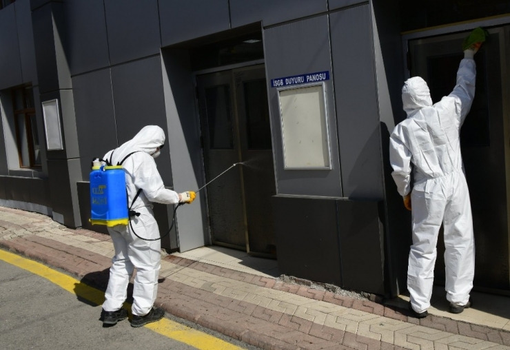 Tüdemsaş’ta Virüs Önlemi