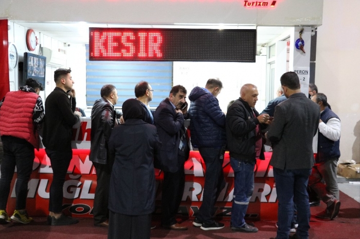 Kahramanmaraş Otogarında Üniversite Tatili Yoğunluğu