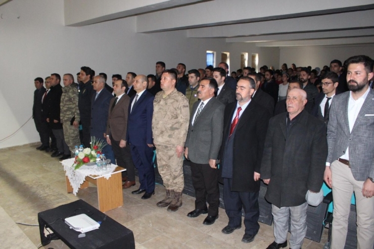 Çaldıran’da 12 Mart İstiklal Marşı’nın Kabulü Ve Mehmet Akif Ersoy’u Anma Günü