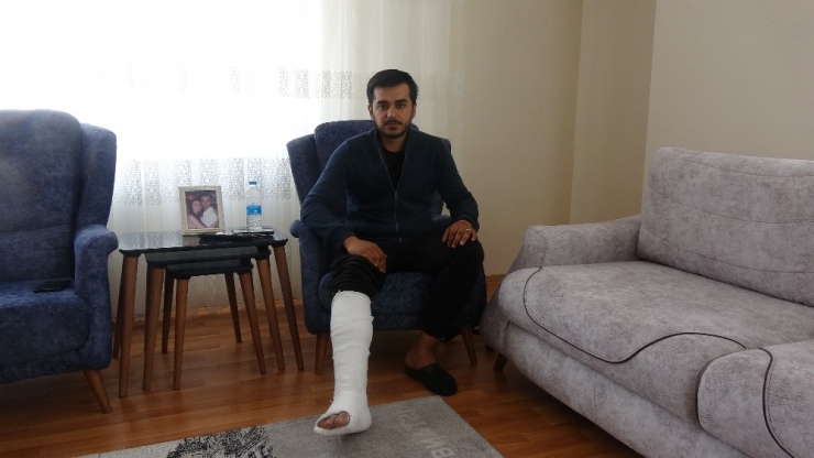 İdlib Gazisi İyileşip Görevine Dönmeyi Dört Gözle Bekliyor