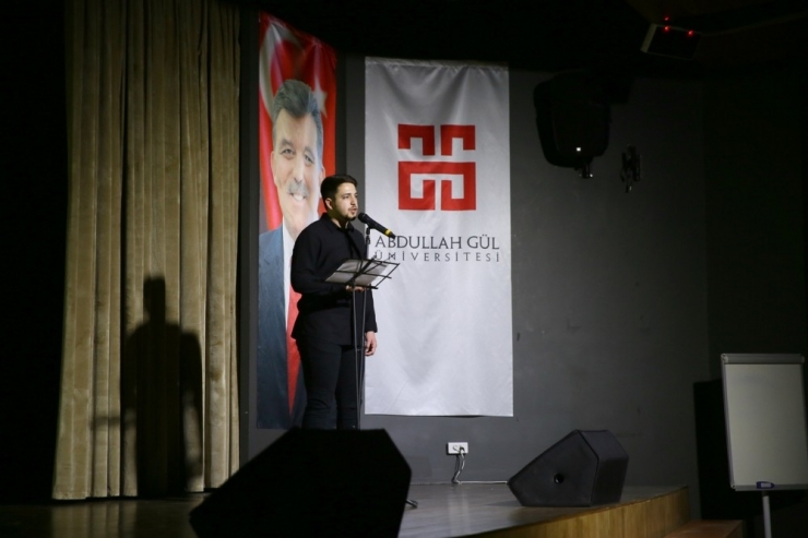 Agü’de Şehitleri Anma Programı