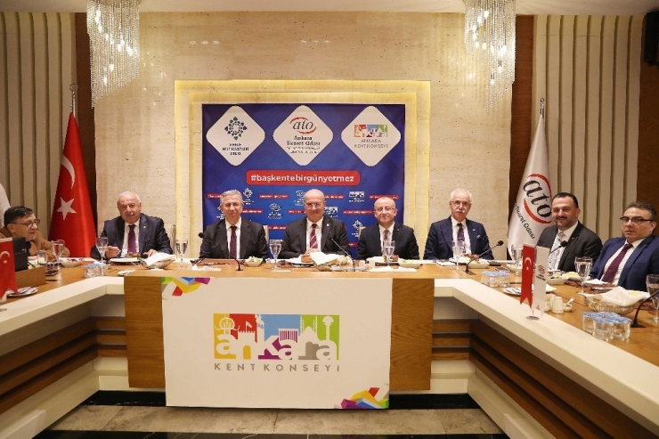 Ato, Türkiye Kent Konseyleri Birliğini Konuk Etti