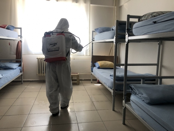 Sincan Açık Ceza İnfaz Kurumu Kampusünde Korona Virüsüne Karşı Önlem