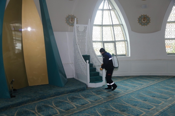 Atakum’da Korona Virüsüne Karşı Hijyen Önlemi