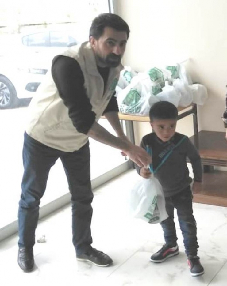 Bodrum’dan Mardinli Yetimlere Uzanan Yardım Eli