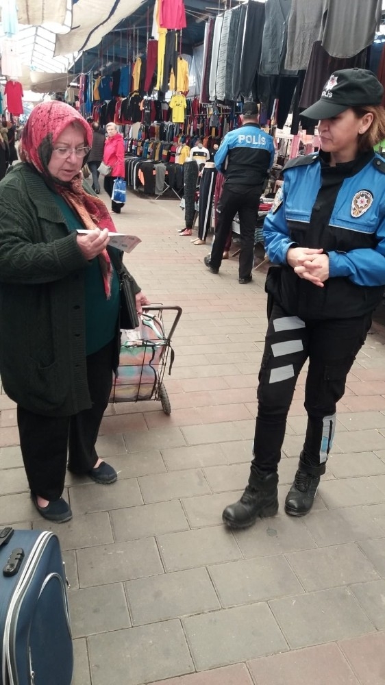 Çanakkale Polisinden Koronovirüs Bilgilendirmesi