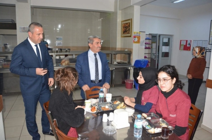 Milli Eğitim Müdürü Sarı Pansiyonları Denetledi