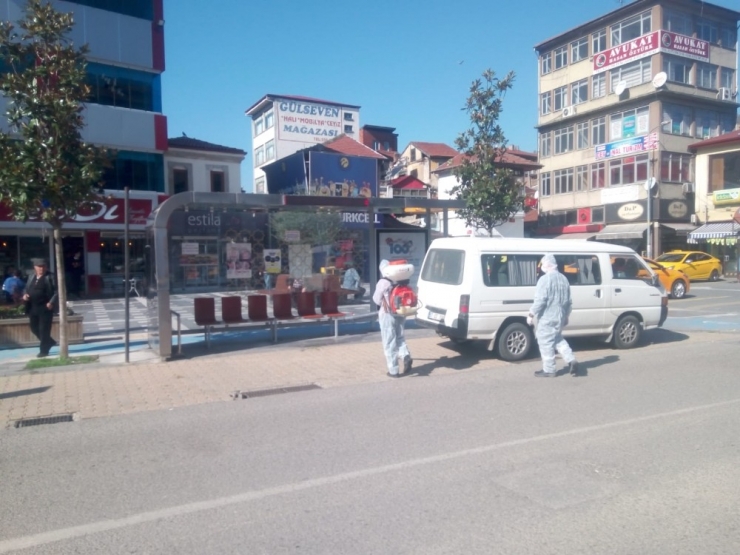 Devrek Belediyesi Dezenfekte Çalışmalarına Başladı