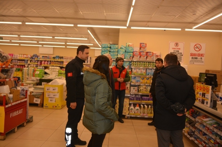 Marketlerde Fiyat Denetimi Yapıldı