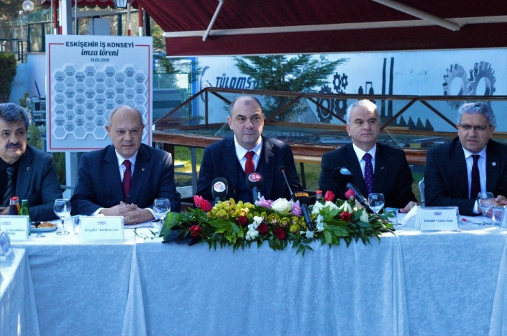 Eskişehir İş Konseyi İmza Töreni Gerçekleşti