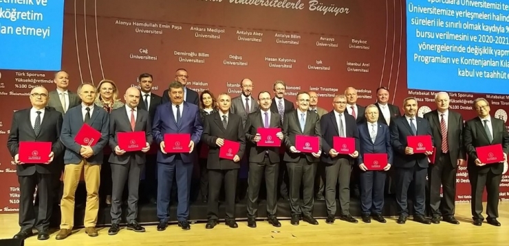 Toros Üniversitesinden Türk Sporuna Yüzde 100 Destek