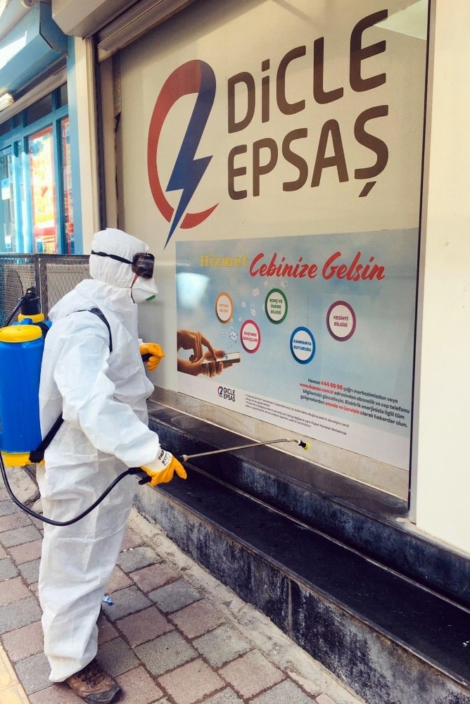 Dicle Elektrik’ten Korona Virüs Tedbirleri