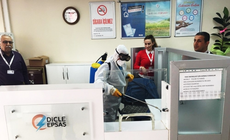 Dicle Elektrik’ten Korona Virüs Tedbirleri
