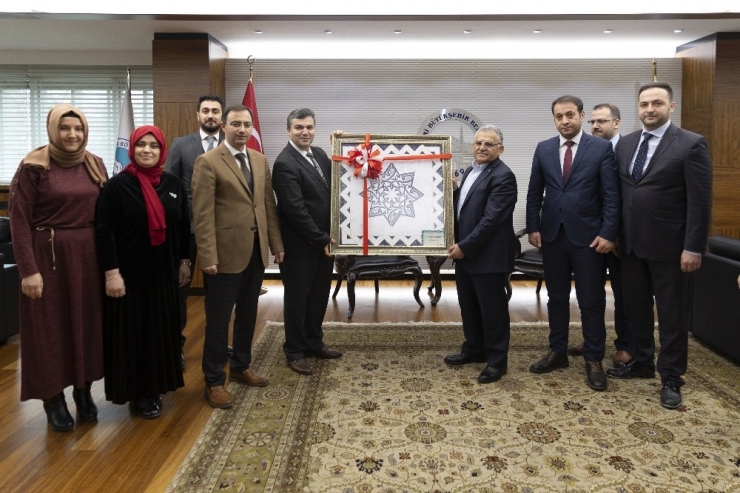 Kaymek A.ş.’den Başkan Büyükkılıç’a Tıp Bayramı Ziyareti