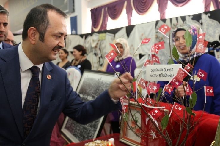 Ko-mek Kadınları Kandıra Hünerlerini Sergiledi