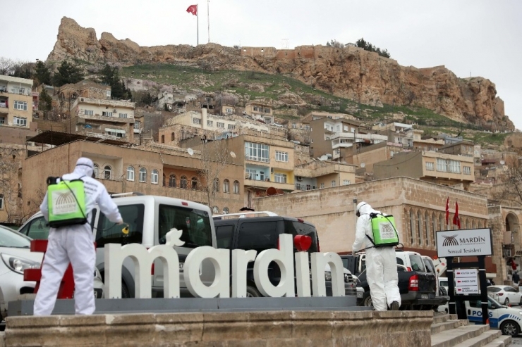 Mardin Büyükşehir Belediyesi Dezenfekte Çalışmalarına Hız Verdi