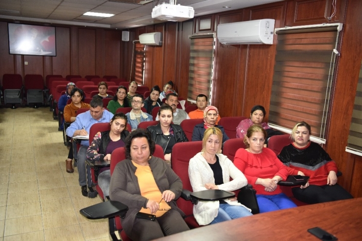 Meski Çalışanları Koronavirüs Hakkında Bilgilendirildi