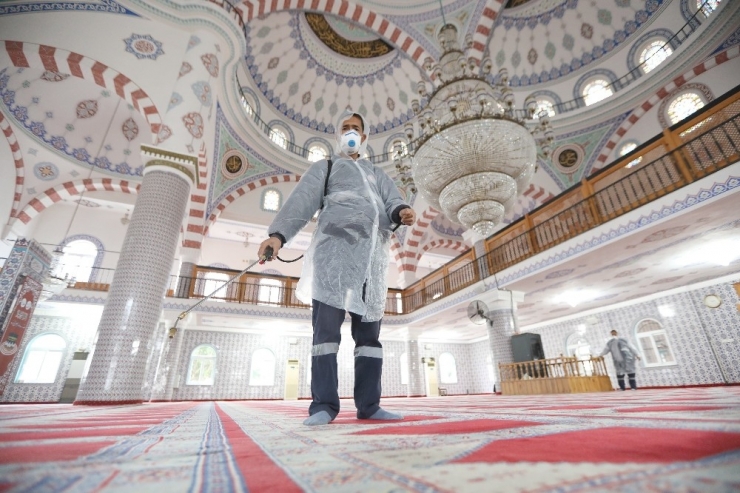 Mezitli Belediyesi’nde ’Koronavirüs’ Tedbirleri