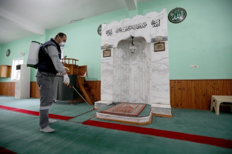 Mezitli Belediyesi’nde ’Koronavirüs’ Tedbirleri