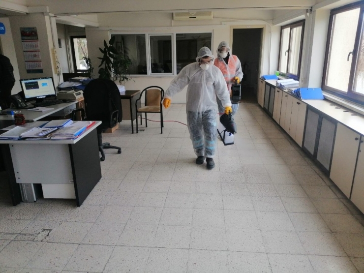 Kamu Binalarına Virüs Önlemi