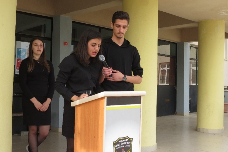 Öğrenciler Kadına Şiddete ‘Hayır’ Dedi