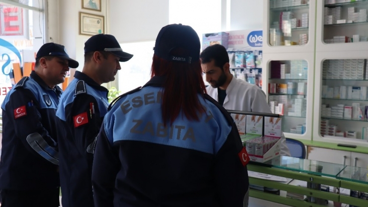 Esenyurt Zabıtasından Eczanelere Maske Fiyatı Denetimi