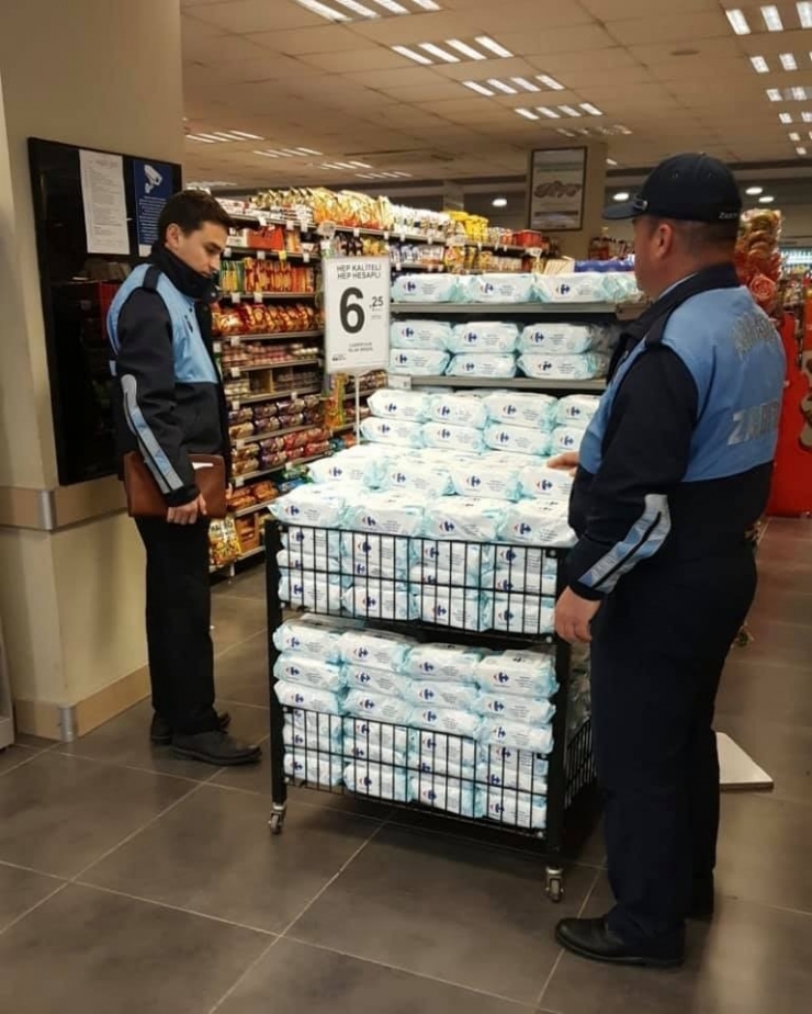 Zabıtadan Fiyat Artışı İddialarına Karşı Denetim