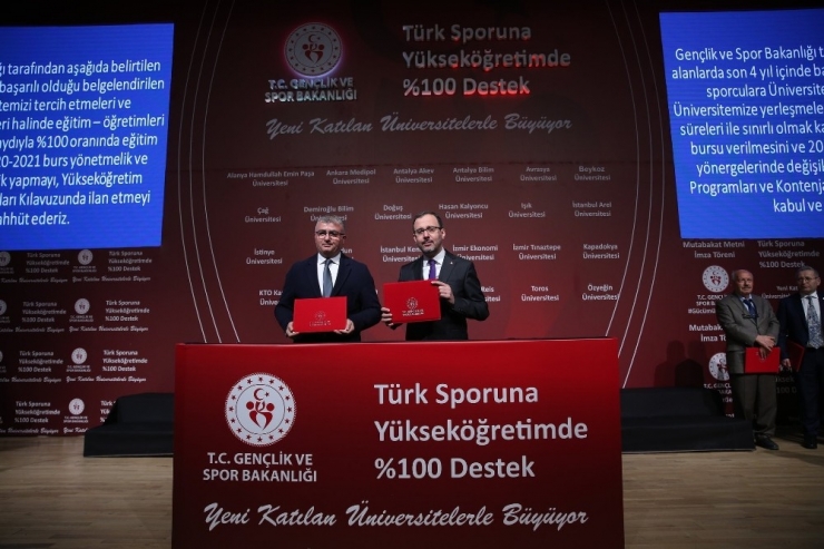 Hkü’den Spora Ve Sporcuya Destek