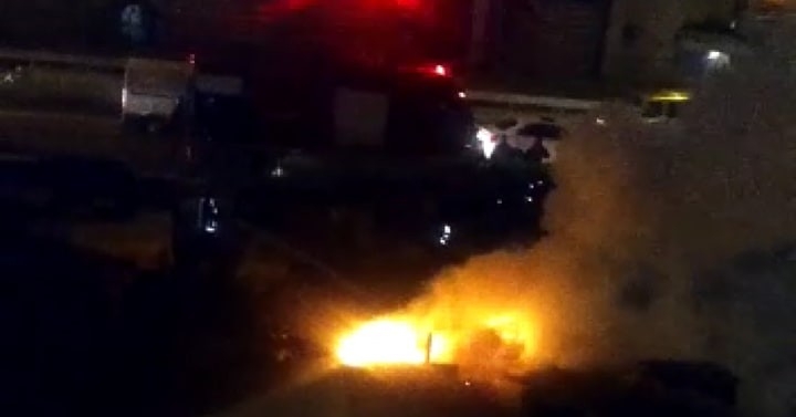 Pazar Yerinde Çıkan Yangında Tezgahlar Kullanılmaz Hale Geldi