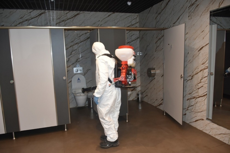 Antikkapı’ya Bağlı İş Yerlerine Dezenfeksiyon İşlemi