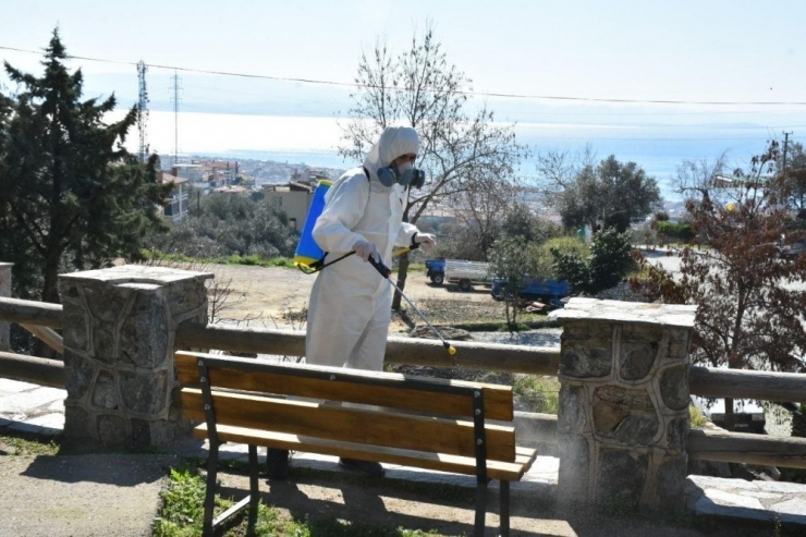 Edremit Belediyesi Koronaya Karşı Önlem Alıyor