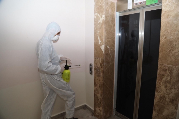 Bingöl’de Otobüs Terminali Dezenfekte Edildi