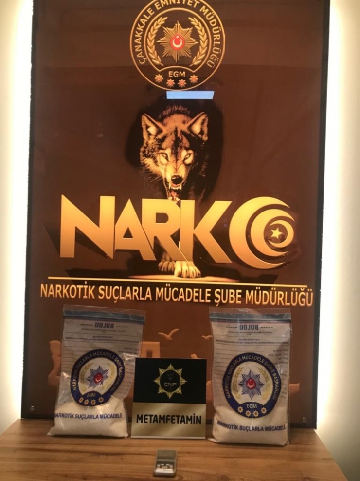 Çanakkale’de 1 Milyonluk Uyuşturucu Operasyonu